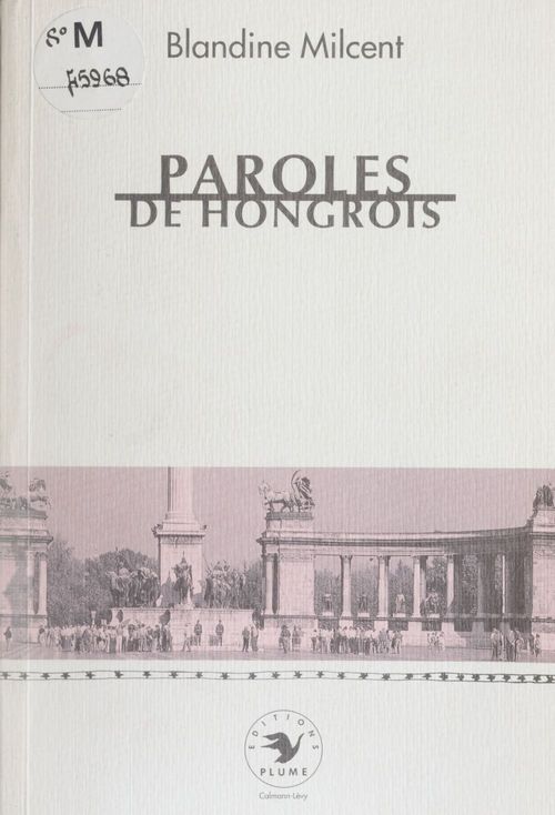 ebook cover of Paroles de Hongrois, by Blandine Milcent