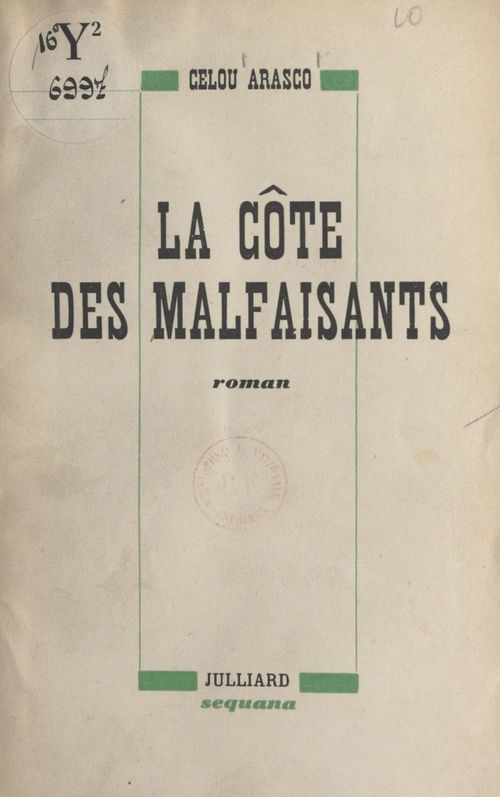 ebook cover of La côte des malfaisants, by Celou Arasco
