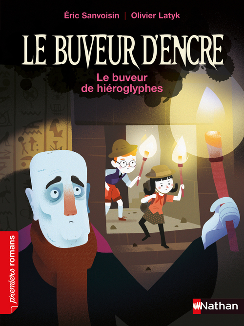ebook cover of Le Buveur d'encre : Le buveur de hiéroglyphes, by Éric Sanvoisin