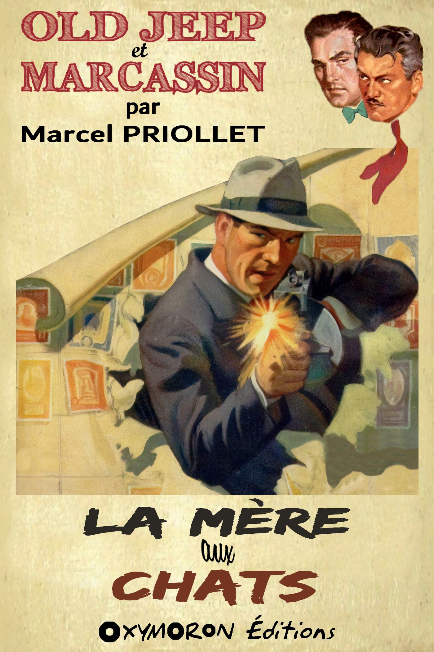 Couverture ebook de La Mère aux chats, de Marcel Priollet