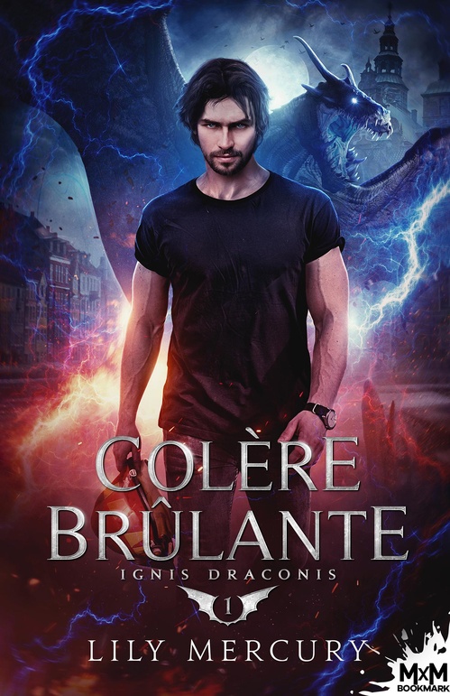 Couverture ebook de Colère brûlante, de Lily Mercury