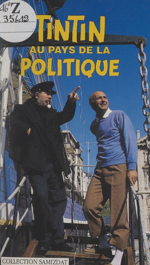 Couverture ebook de Tintin au pays de la politique, de Jean Kehayan
