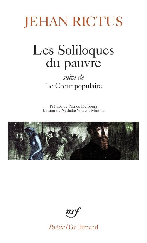 ebook cover of Les soliloques du pauvre suivi de Le coeur populaire, by Jehan Rictus