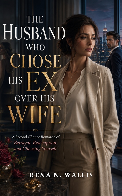 ebook cover of THE HUSBAND WHO CHOSE HIS EX OVER HIS WIFE, by Rena N. Wallis