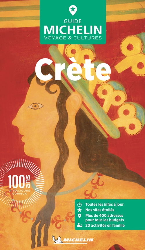 Couverture ebook de Guide Vert Crète, de Collectif Michelin
