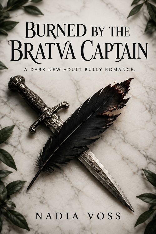 Couverture ebook de Burned by the Bratva Captain, de Nadia Voss