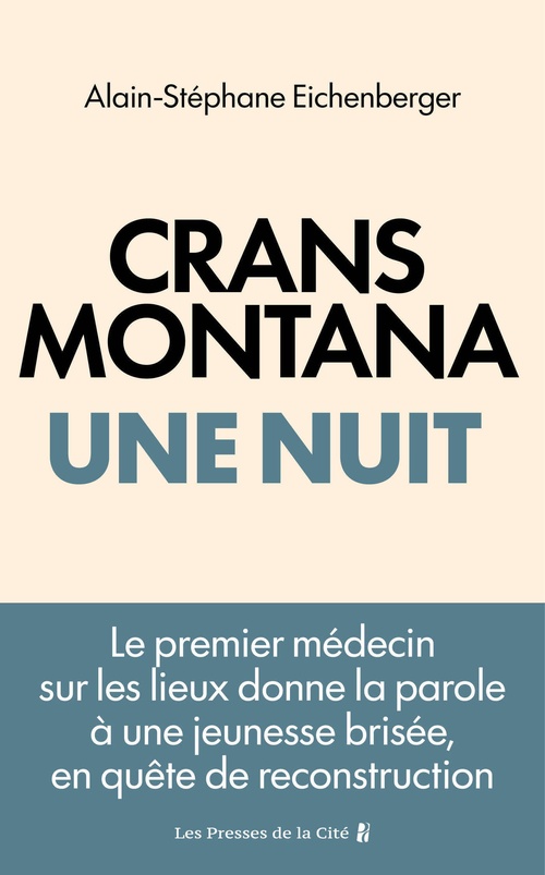 Couverture ebook de Crans-Montana : Une nuit, de Alain-Stéphane Eichenberger