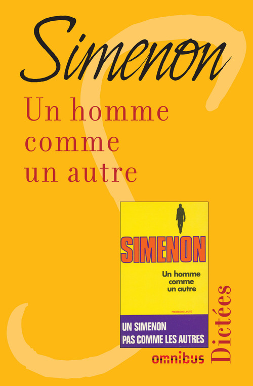 ebook cover of Un homme comme un autre, by Georges Simenon