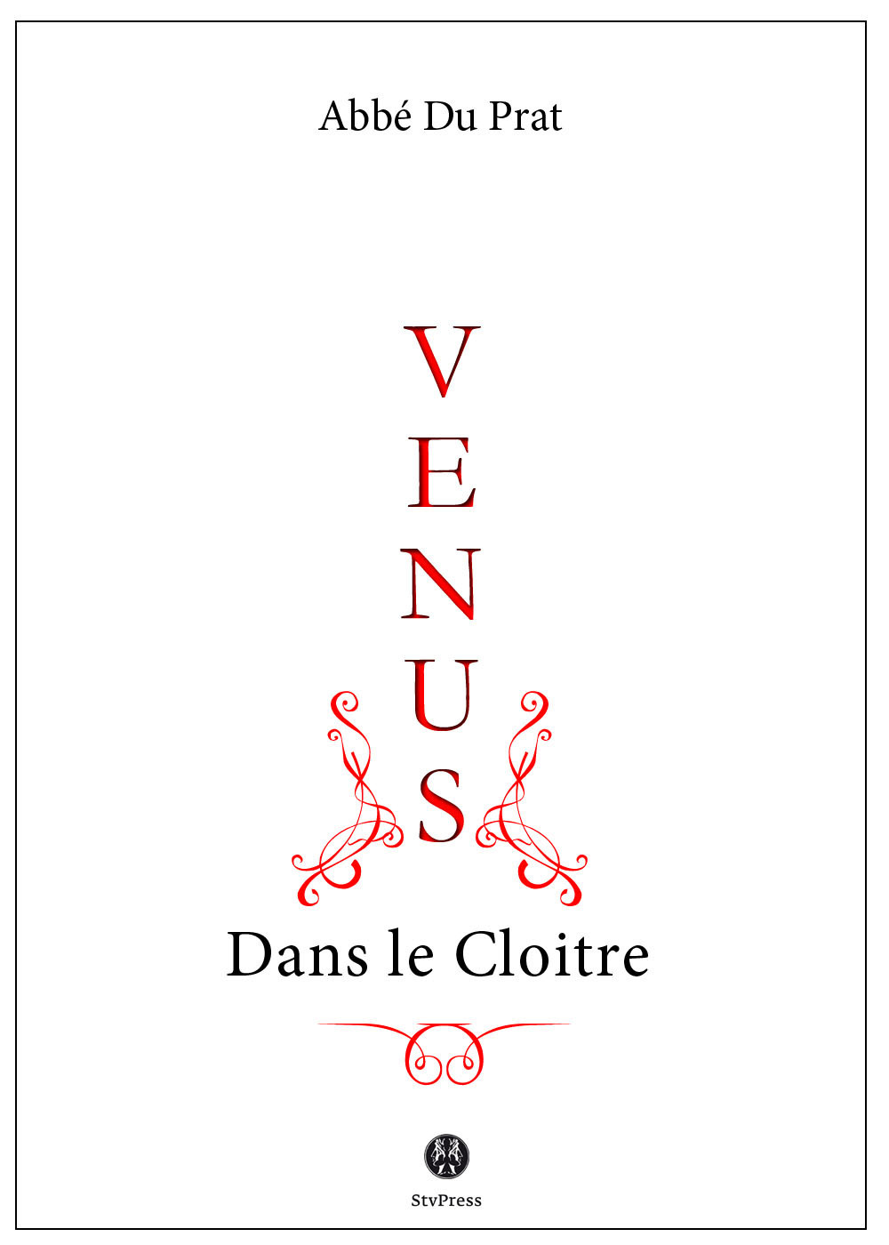 Couverture ebook de Vénus dans le cloître, de Abbé du prat