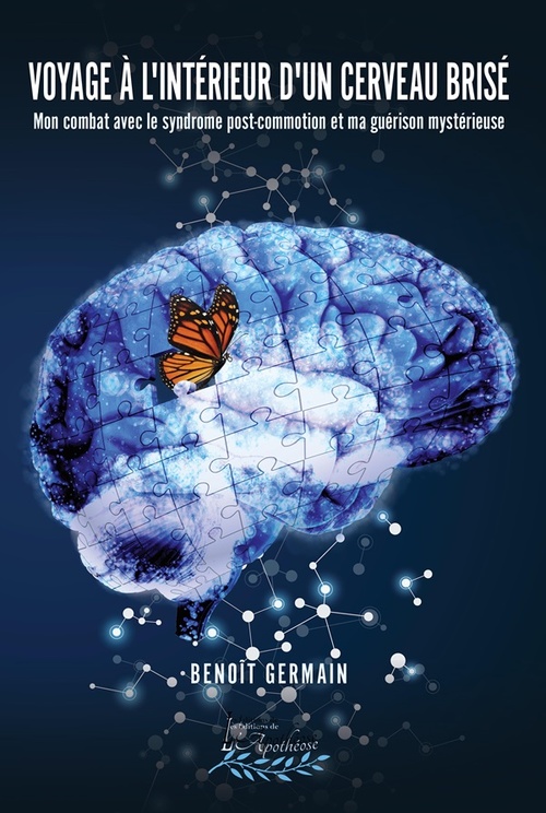 Couverture ebook de Voyage à l'intérieur d'un cerveau brisé, de Benoit Germain