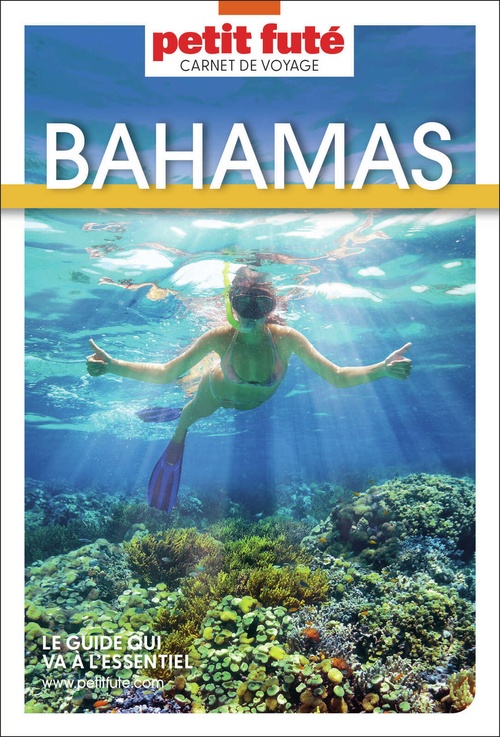 Couverture ebook de Guide Bahamas 2025 Carnet Petit Futé, de Collectif petit futé