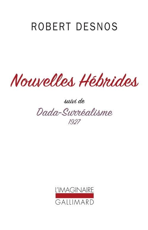 Couverture ebook de Nouvelles Hébrides / Dada-Surréalisme, de Robert Desnos