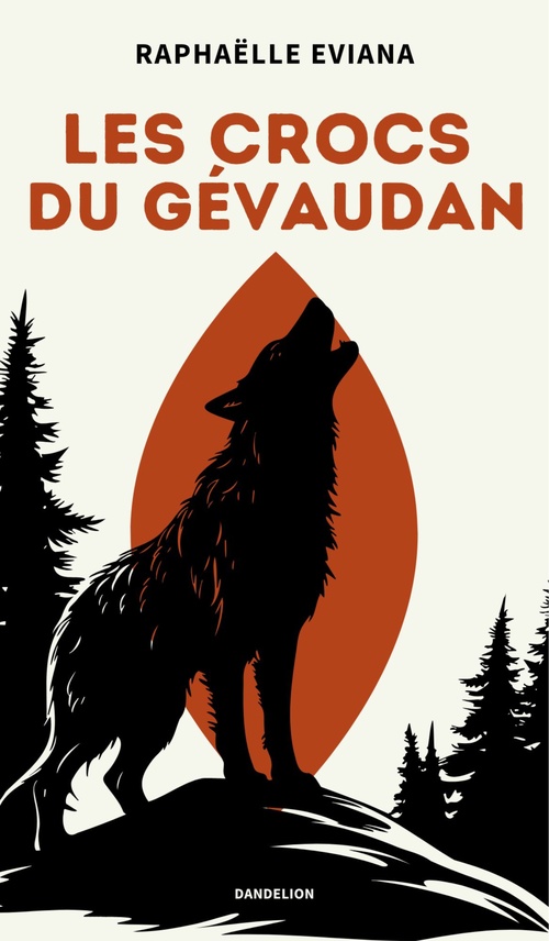 Couverture ebook de Les Crocs du Gévaudan, de Raphaëlle Eviana