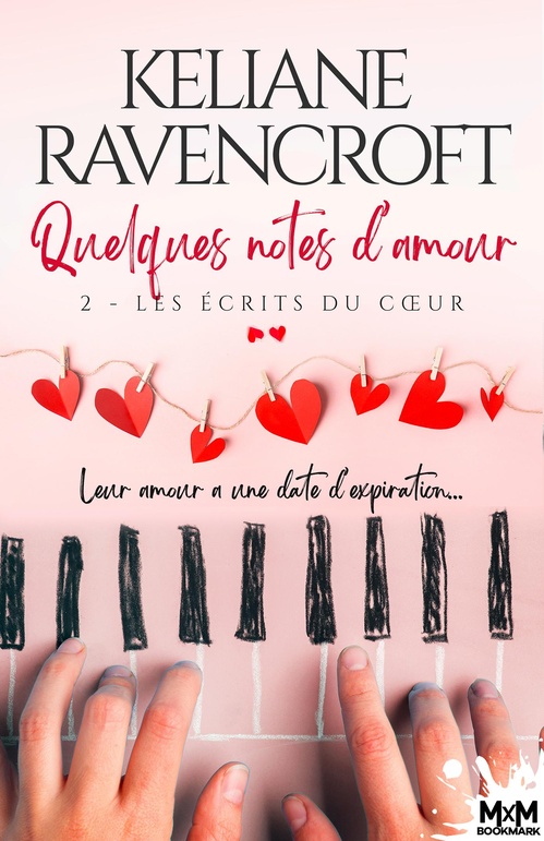 ebook cover of Les écrits du coeur, by Keliane Ravencroft