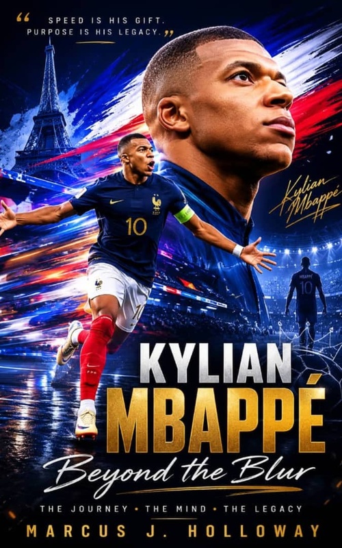 ebook cover of Kylian Mbappé, by Marcus J. Holloway