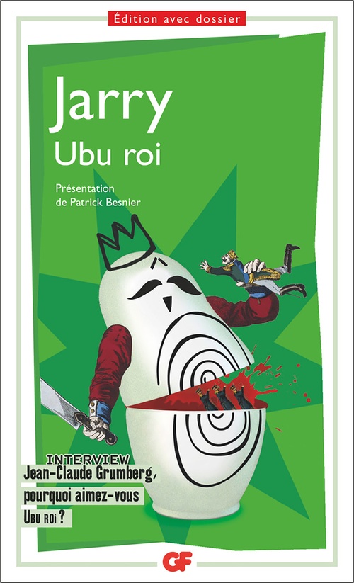 ebook cover of Ubu roi, by Alfred Jarry