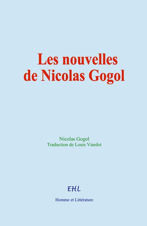 Couverture ebook de Les nouvelles de Nicolas Gogol, de Nicolas Gogol