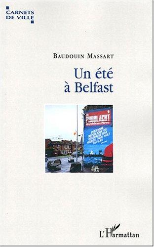 Couverture ebook de Un été à Belfast, de Baudouin Massart
