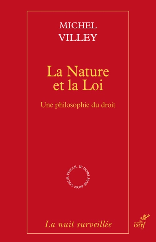 ebook cover of LA NATURE ET LA LOI, by Michel Villey