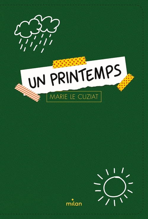ebook cover of Un printemps, by Marie Le Cuziat