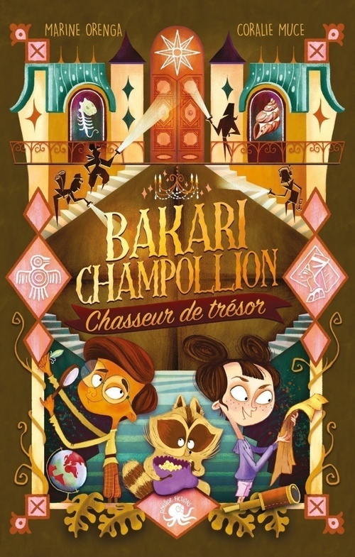 ebook cover of Bakari Champollion, chasseur de trésor, by Marine Orenga