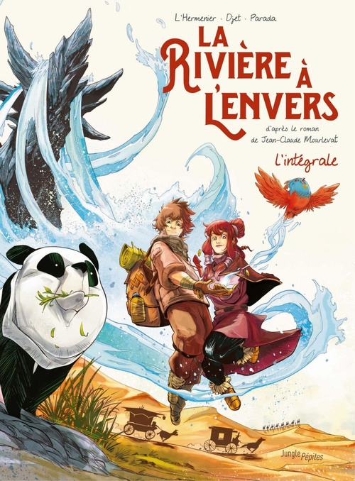 ebook cover of La rivière à l'envers, by Maxe L'Hermenier, Djet