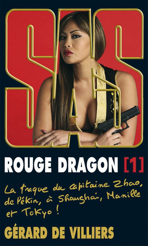 Couverture ebook de SAS 188 Rouge Dragon T1, de Gérard de Villiers