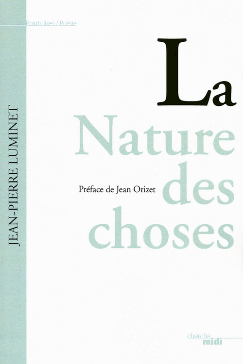 Couverture ebook de La nature des choses, de Jean-Pierre Luminet