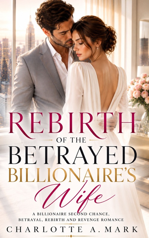 Couverture ebook de Rebirth of the Betrayed Billionaire's Wife, de Charlotte A. Mark