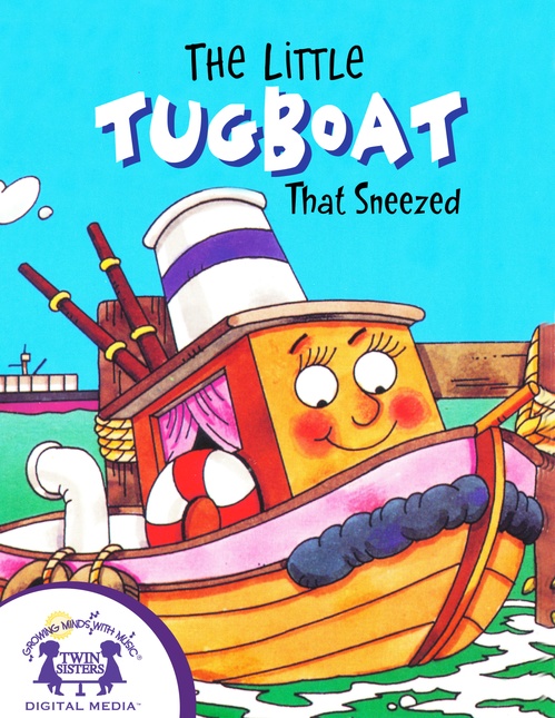 ebook cover of The Little Tugboat That Sneezed, by Roger Burrows