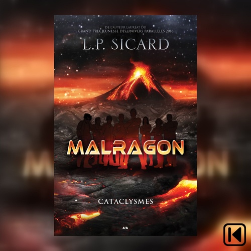 audiobook cover of Malragon tome 2, by P. L. Sicard