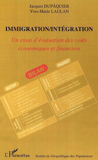 Couverture ebook de Immigration/Intégration, de Jacques Dupâquier, Yves-marie Laulan