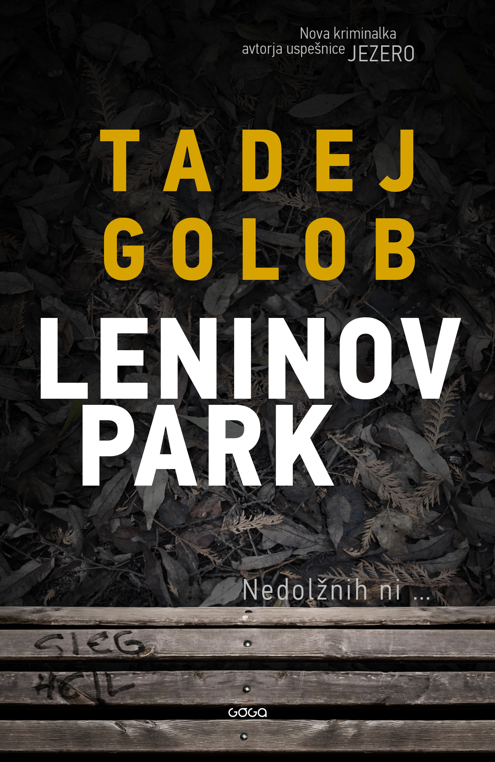 Couverture ebook de Leninov park, de Tadej Golob