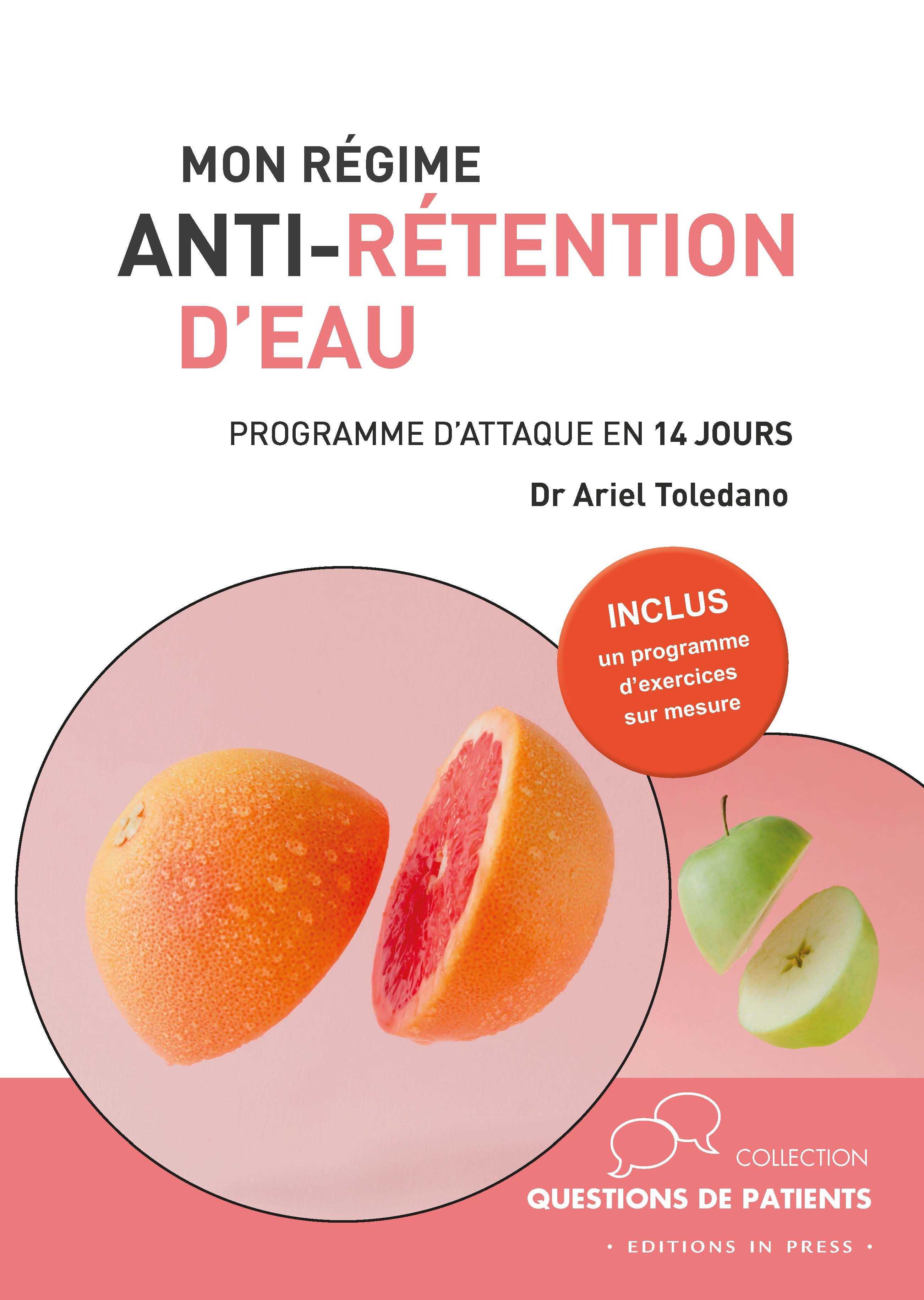 ebook cover of Mon régime anti-rétention d'eau, by Ariel Toledano