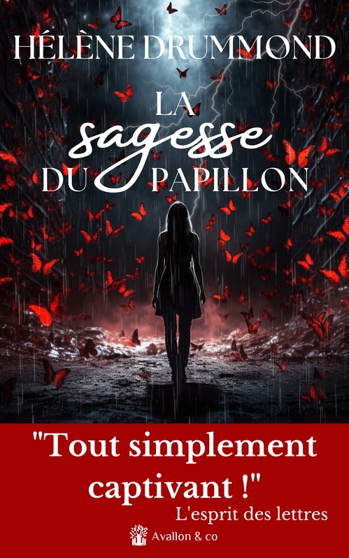 Couverture ebook de La sagesse du papillon, de Hélène Drummond