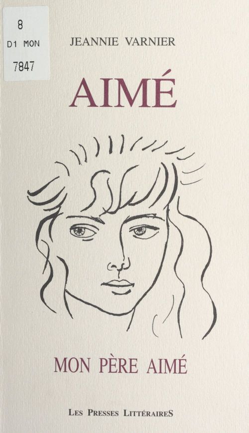ebook cover of Aimé, mon père aimé, by Jeannie Varnier