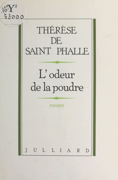ebook cover of L'odeur de la poudre, by Therese Saint Phalle