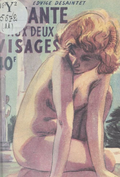 Couverture ebook de L'amante aux deux visages, de Edvige Desaintet