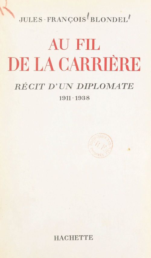 ebook cover of Au fil de la carrière, by Jules-Francois Blondel