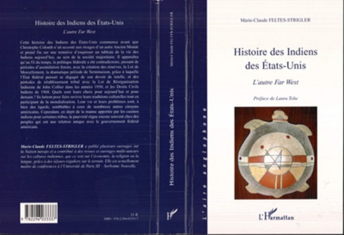 Couverture ebook de Histoire des Indiens des Etats-Unis, de Marie-Claude Feltes-Strigler