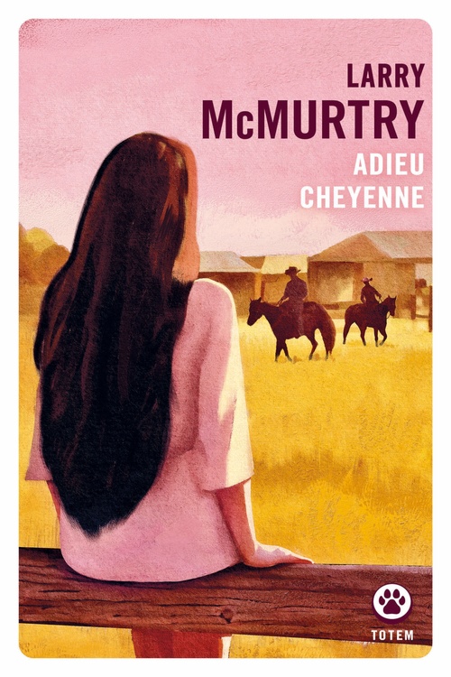 ebook cover of Adieu Cheyenne, by Larry McMurtry