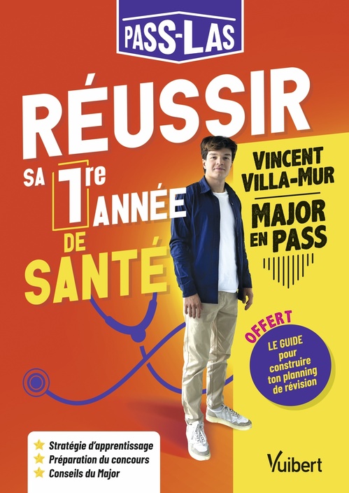 ebook cover of PASS-LAS : Réussir ma 1re année de santé, by Vincent Villa-Mur
