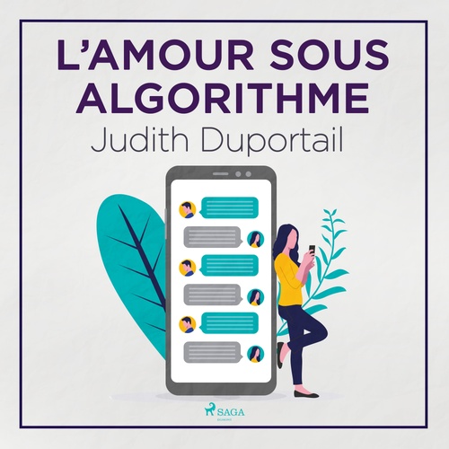 audiobook cover of L'Amour sous algorithme, by Judith Duportail