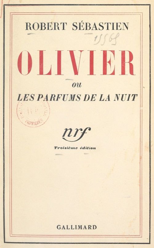 Couverture ebook de Olivier, de Sébastien Robert