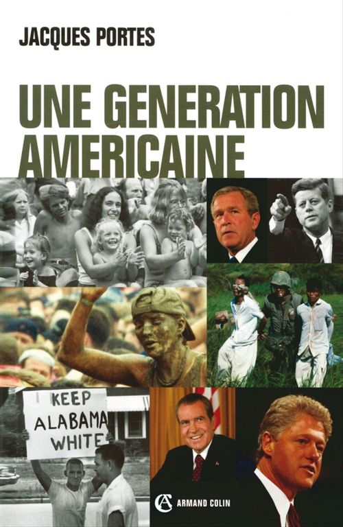 Couverture ebook de Une génération américaine, de Jacques Portes