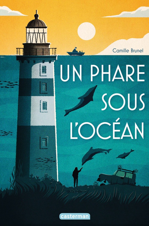 ebook cover of Un phare sous l'océan, by Camille Brunel