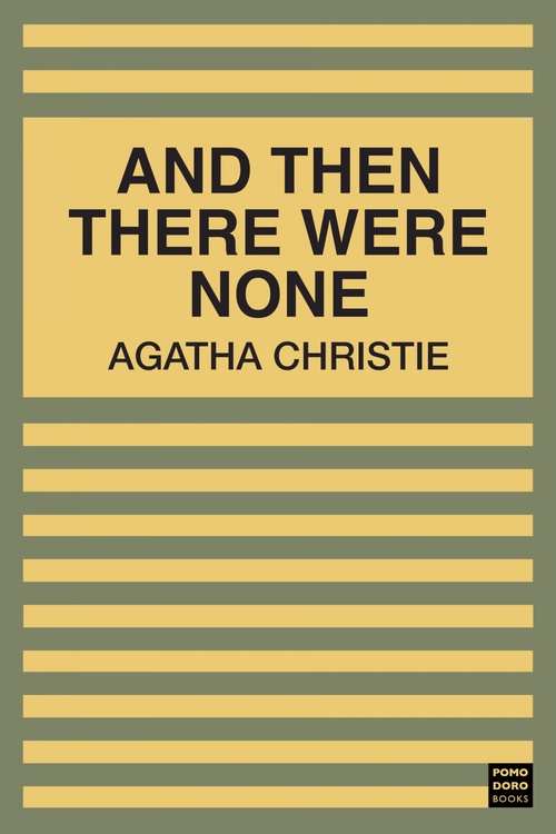 ebook cover of And Then There Were None, by Agatha Christie