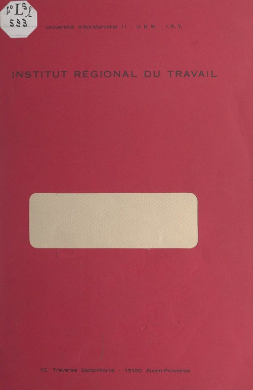 ebook cover of Pouvoir patronal, contrôle ouvrier et délégation du personnel, 1880-1938, by Francis Hordern