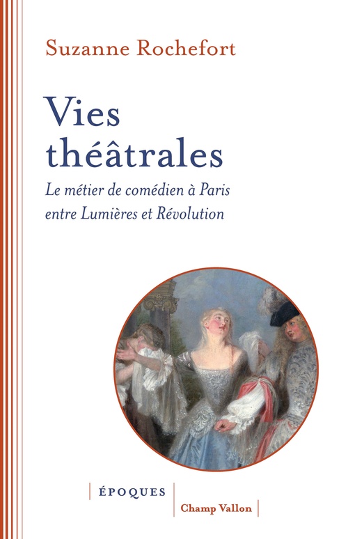 ebook cover of Vies théâtrales, by Suzanne Rochefort
