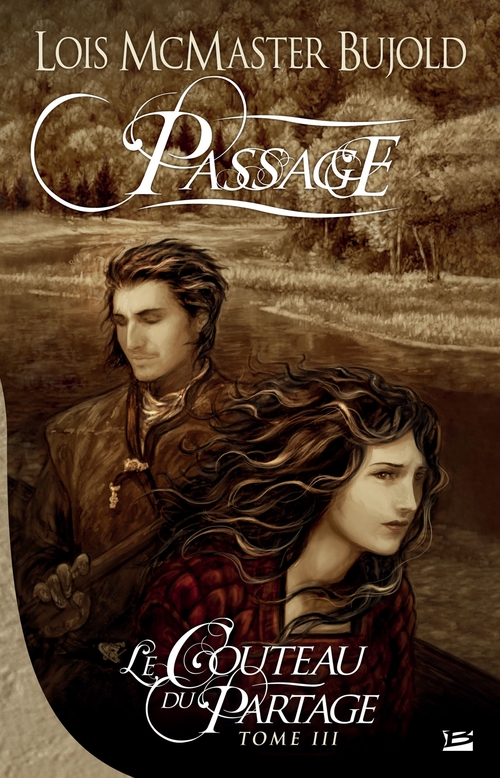 ebook cover of Le Couteau du partage, T3 : Passage, by Lois McMaster Bujold